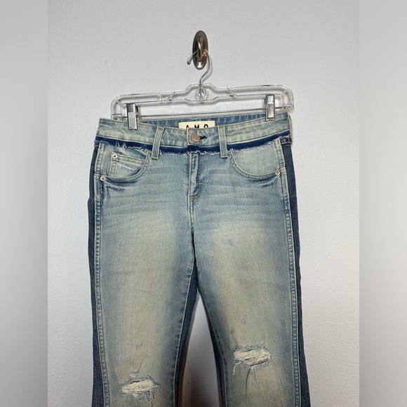 AMO twist two tone women’s jeans size 25 - Picture 3 of 6